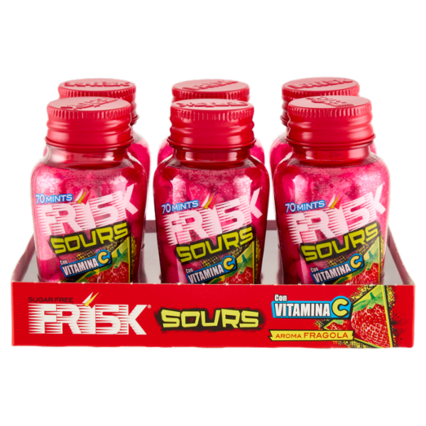 Frisk Sours Aroma Fragola 6 x 49 g