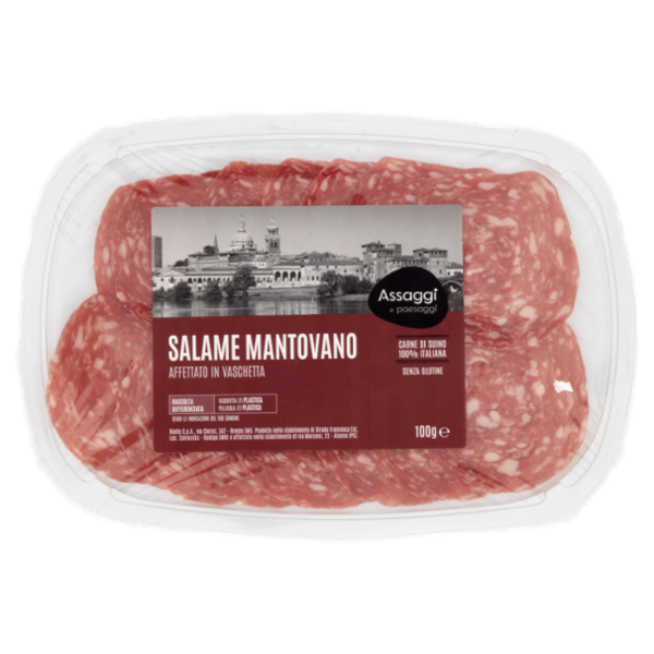 Assaggi e paesaggi Salame Mantovano 100 g