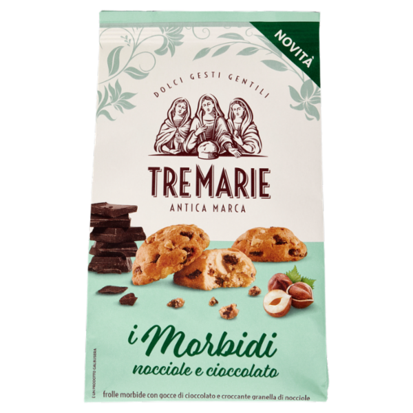 Tre Marie i Morbidi nocciole e cioccolato 300 g
