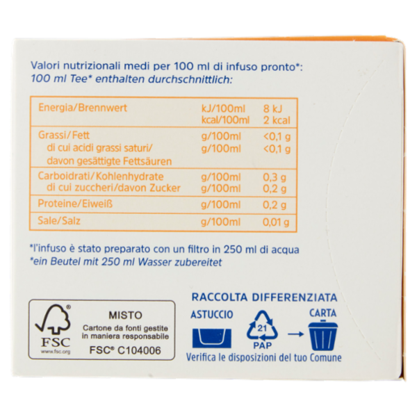 Pompadour Fredde Infusioni Mango e Ananas 18 x 2,5 g