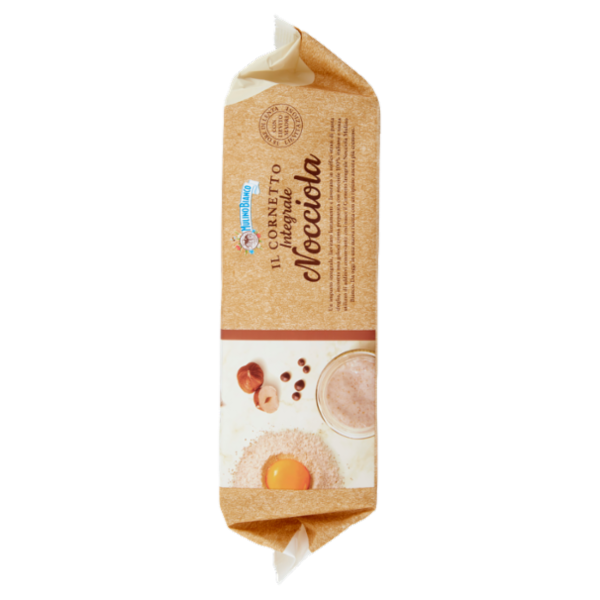 Mulino Bianco Cornetti Integrali alla Nocciola Merenda con 100% Farina Integrale 6 pezzi 300g