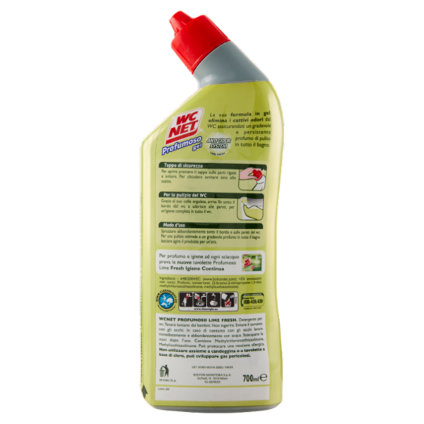 Wc Net - Profumoso gel, lime fresh, 700 ml