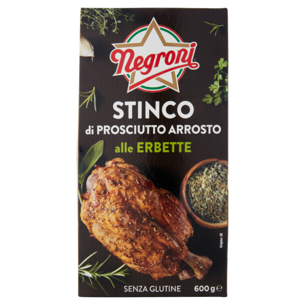 Negroni Stinco di Prosciutto Arrosto alle Erbette 600 g