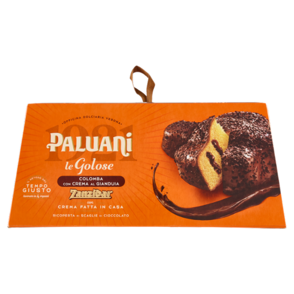 Paluani le Golose Colomba con Crema al Gianduia Zanzibar 750 g