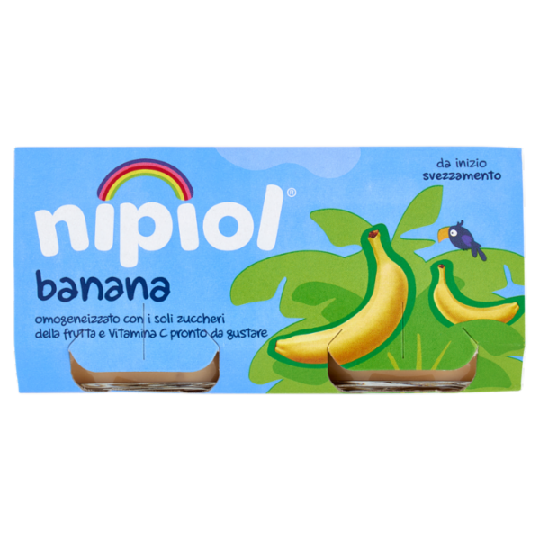 nipiol banana omogeneizzato 2 x 80 g