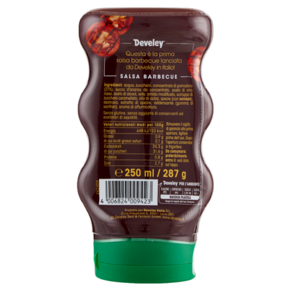 Develey Salsa Barbecue l'originale 250 ml