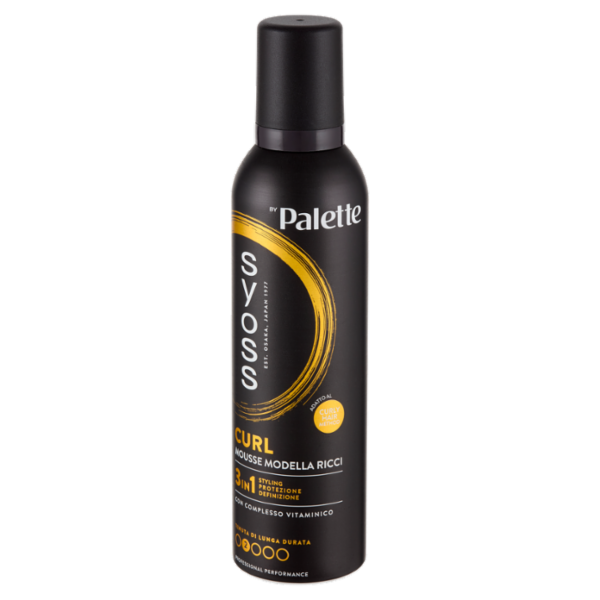 Syoss By Palette Curl Mousse Modella Ricci 250 ml