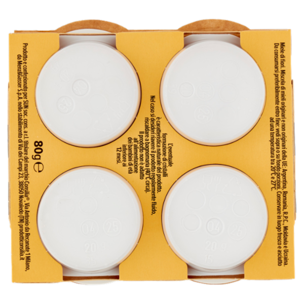 Consilia Miele di Fiori 4 x 20 g