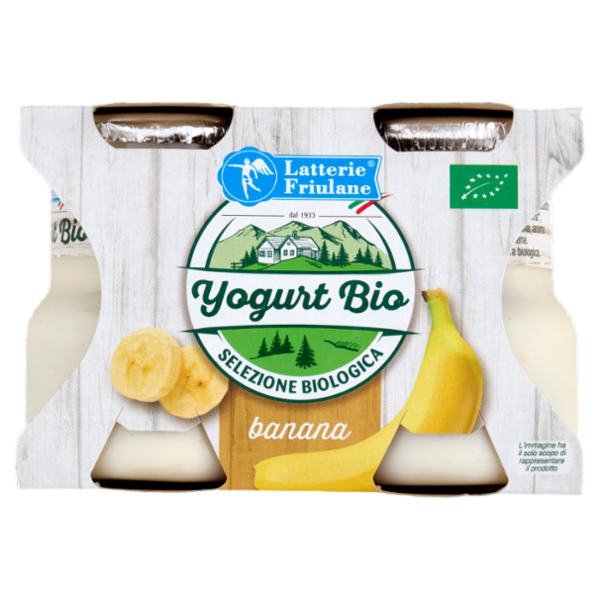 Latterie Friulane Yogurt Bio banana 2 x 125 g