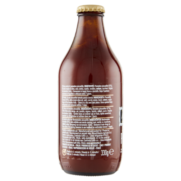 Agromonte Salsa Pronta di Piccadilly la Corposa 330 g