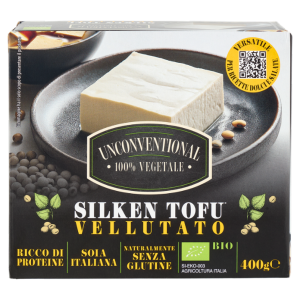 Unconventional Silken Tofu Vellutato Bio 400 g