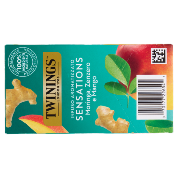 Twinings Moringa, Zenzero e Mango Infuso Sensations 20 filtri 30 g