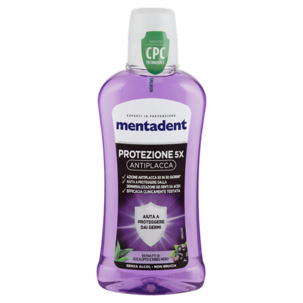Mentadent Protezione 5X Antiplacca 400 ml