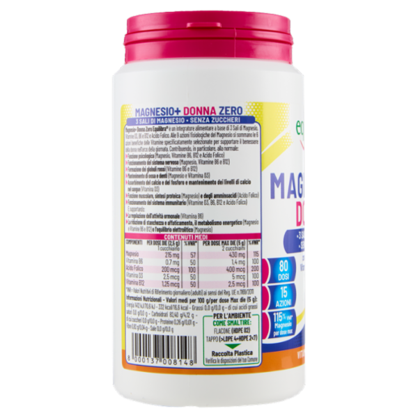 equilibra Magnesio+ Donna Zero 200 g