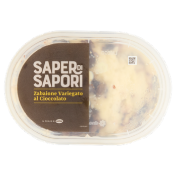 Selex Saper Di Sapori Gelato Zabaione Variegato Al Cioccolato 200 g
