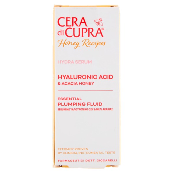 Cera di Cupra Ricette di Miele Hydra Serum Fluido Essenziale Rimpolpante 30 ml