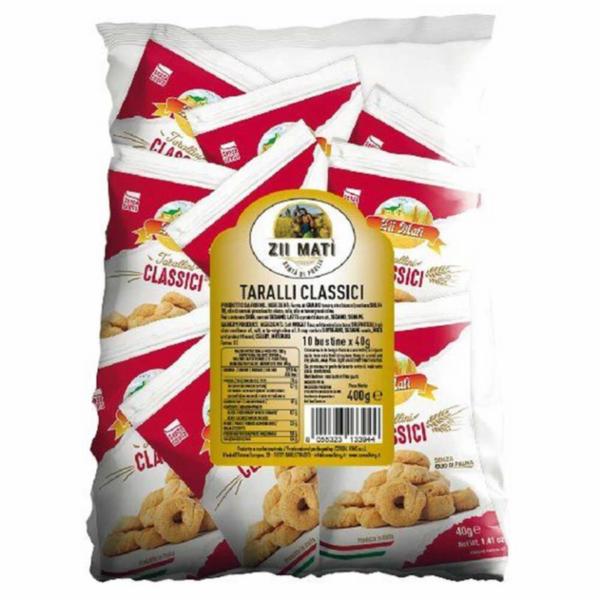 Zii Mati Tarallini Classici 10 Pezzi 400g