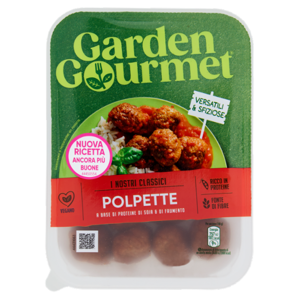 GARDEN GOURMET Polpette di Soia Vegane 2 porzioni 200g