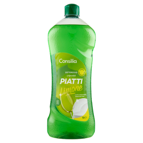 Consilia Detersivo per Stoviglie Limone 1 L