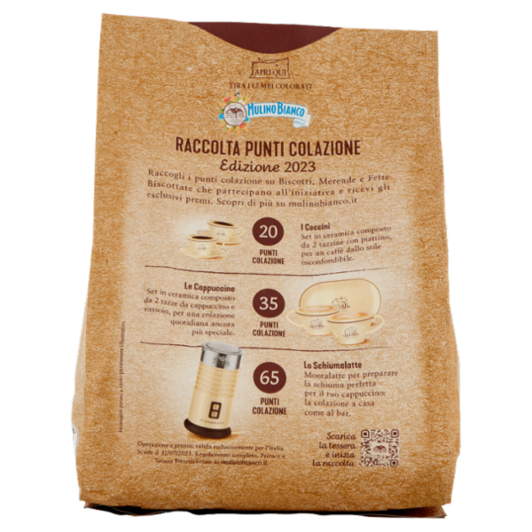 Mulino Bianco Primizie Biscotti con Farina Integrale Macinata a Pietra 700g