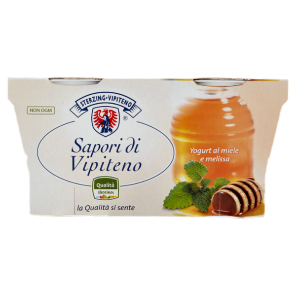 Sterzing Vipiteno Sapori di Vipiteno Yogurt al miele e melissa 2 x 125 g