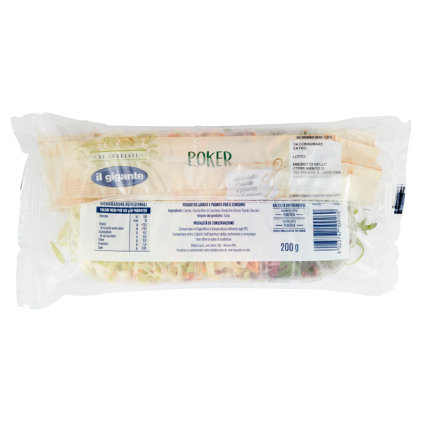 IL GIGANTE le Insalate Poker 200 g