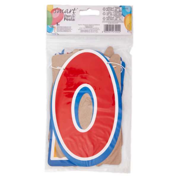 Smart PerLa Festa Festone Buon Compleanno 2,5 m 1 pz