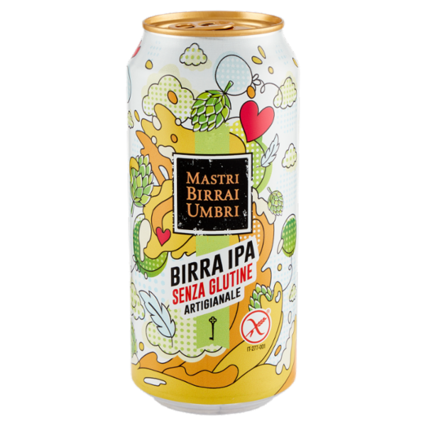 Mastri Birrai Umbri Birra IPA Senza Glutine Artigianale 440 ml