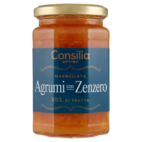 Consilia Optima Marmellata di Agrumi con Zenzero 350 g