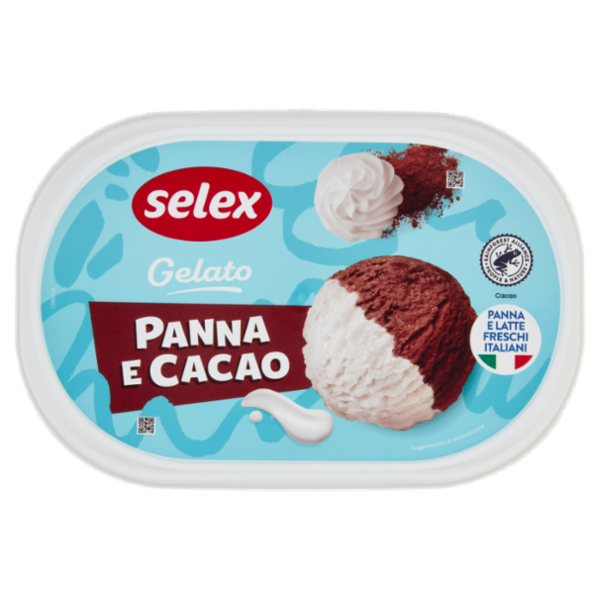 Selex Gelato Panna e Cacao 500 g