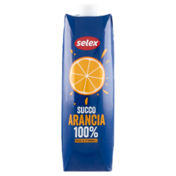 Selex Succo 100% Arancia 1 L
