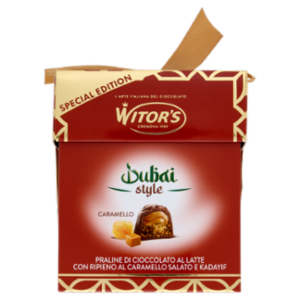 Witor's Dubai Style Caramello Praline Di Cioccolato Al Latte 150 g