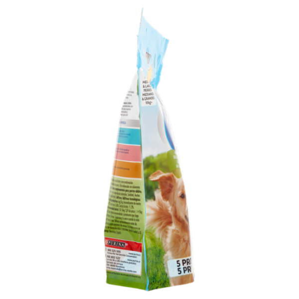 PURINA FRISKIES Dental fresh Snack igiene orale e dentale taglia M/L busta 7 bastoncini 180 g