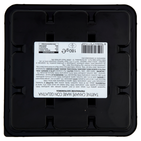 arturo Vogliazzi Tartine Canapè di Mare 180 g