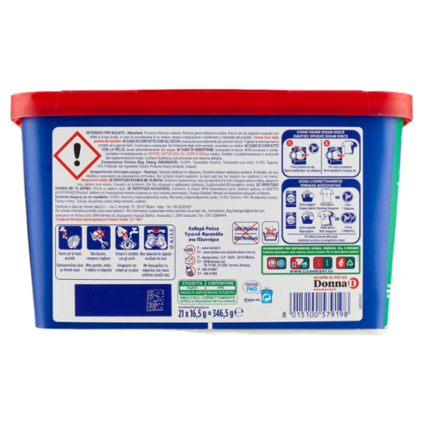 DIXAN Discs Color 21pz (346,5g)