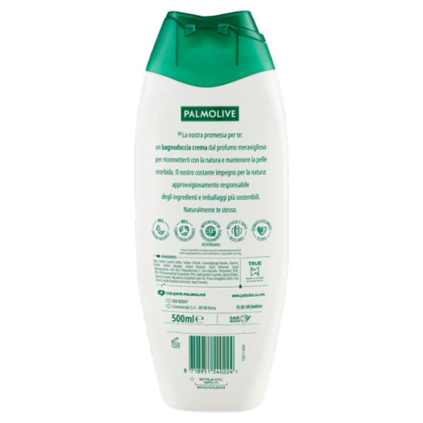 Palmolive bagnoschiuma Naturals Macadamia e Cacao idratante 500ml
