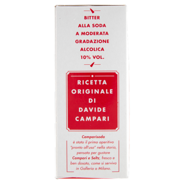 Campari Soda l'Aperitivo Bitter alla Soda Bottiglie 5 x 9,8 cl
