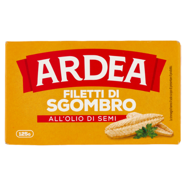 Ardea Filetti di Sgombro all'Olio di Semi 125 g