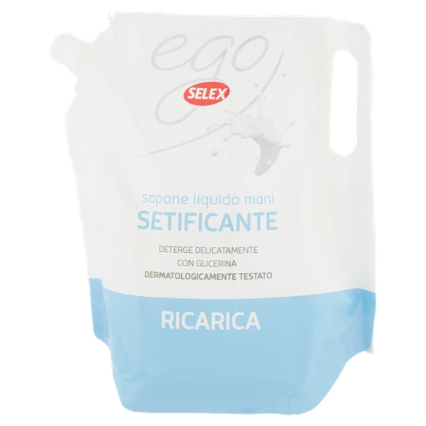 Selex Ego Sapone Liquido Mani Setificante Ricarica 1 L