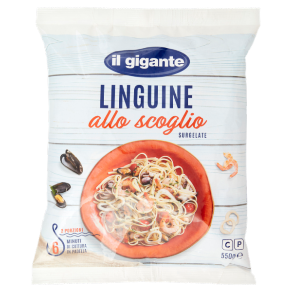 IL GIGANTE Linguine allo scoglio Surgelate 550 g