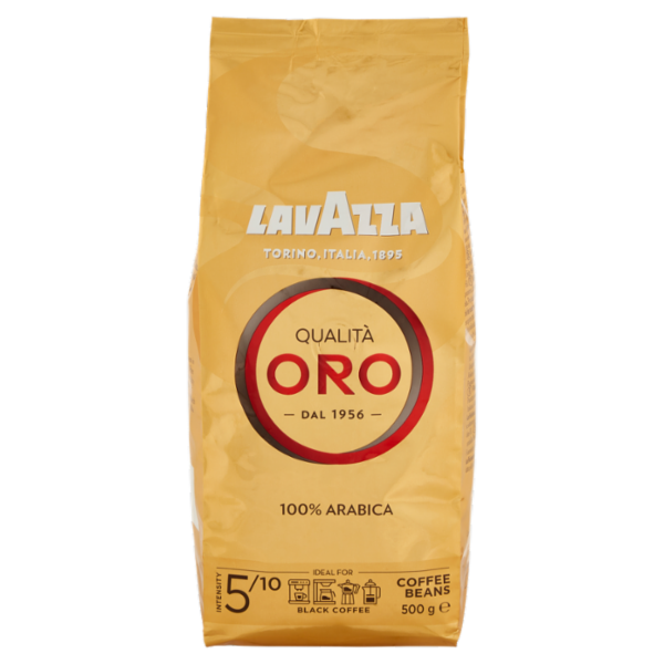 Lavazza Qualità Oro 100% Arabica Coffee Beans 500 g