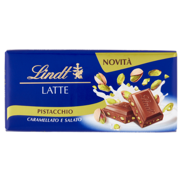 Lindt Gamme Bleue Tavoletta Cioccolato al latte Pistacchio 90 g