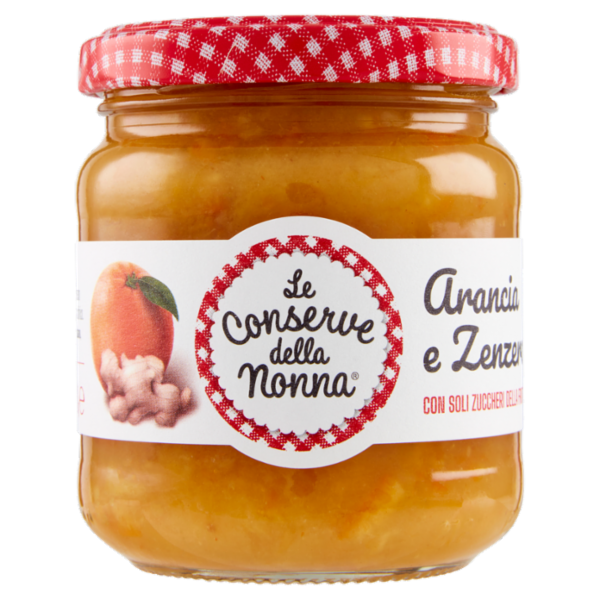 Le Conserve della Nonna Arancia e Zenzero 210 g
