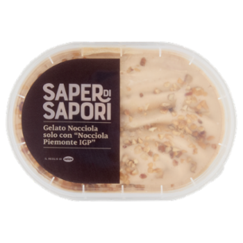 Selex Saper Di Sapori Gelato Nocciola Solo Con Nocciola Piemonte I.G.P. 200 g