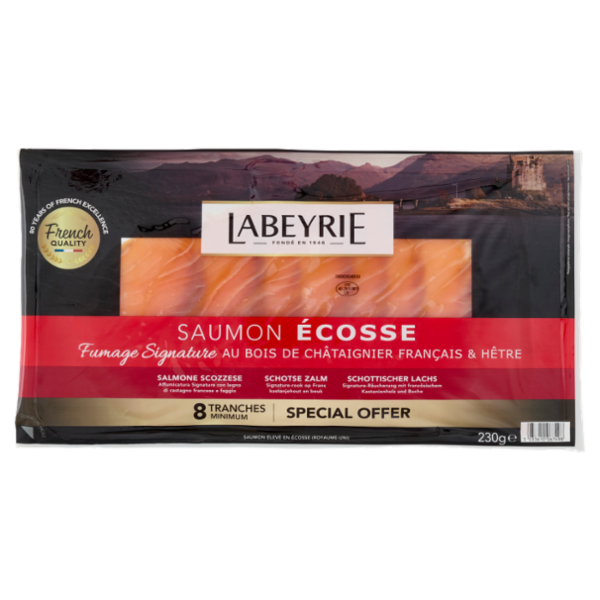 Labeyrie Salmone Affumicato Scozia Signature 230 g