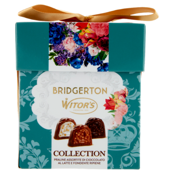 Witor's Bridgerton Collection Praline Assortite di Cioccolato al Latte e Fondente Ripiene 150 g