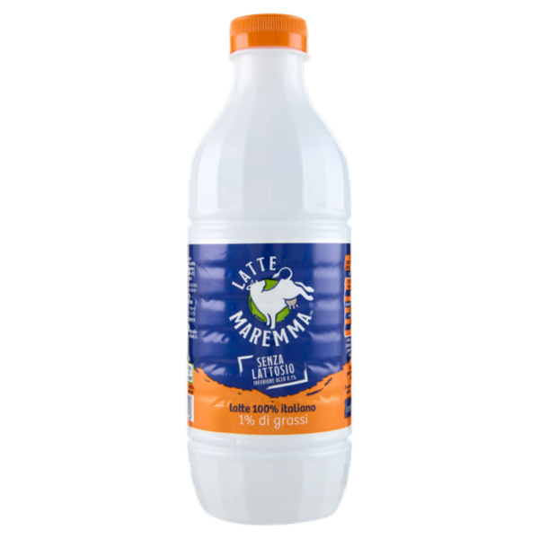 Latte Maremma Senza Lattosio 1% di grassi 1 L