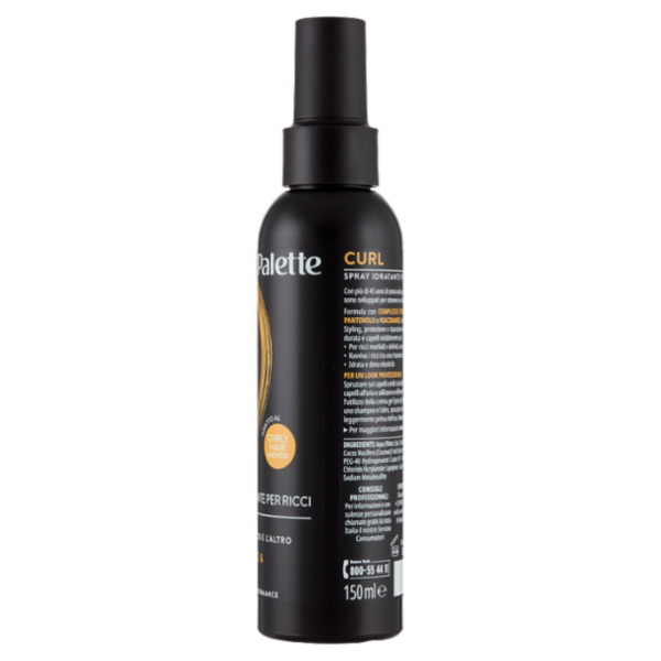 Syoss By Palette Curl Spray Idratante per Ricci 150 ml