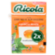 Ricola Arancia Menta Senza Zucchero 2 x 50 g