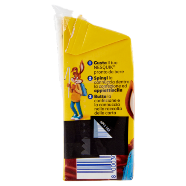 NESQUIK Pronto da Bere Bevanda a base di Latte e Cacao Solubile 3 brick da 180 ml